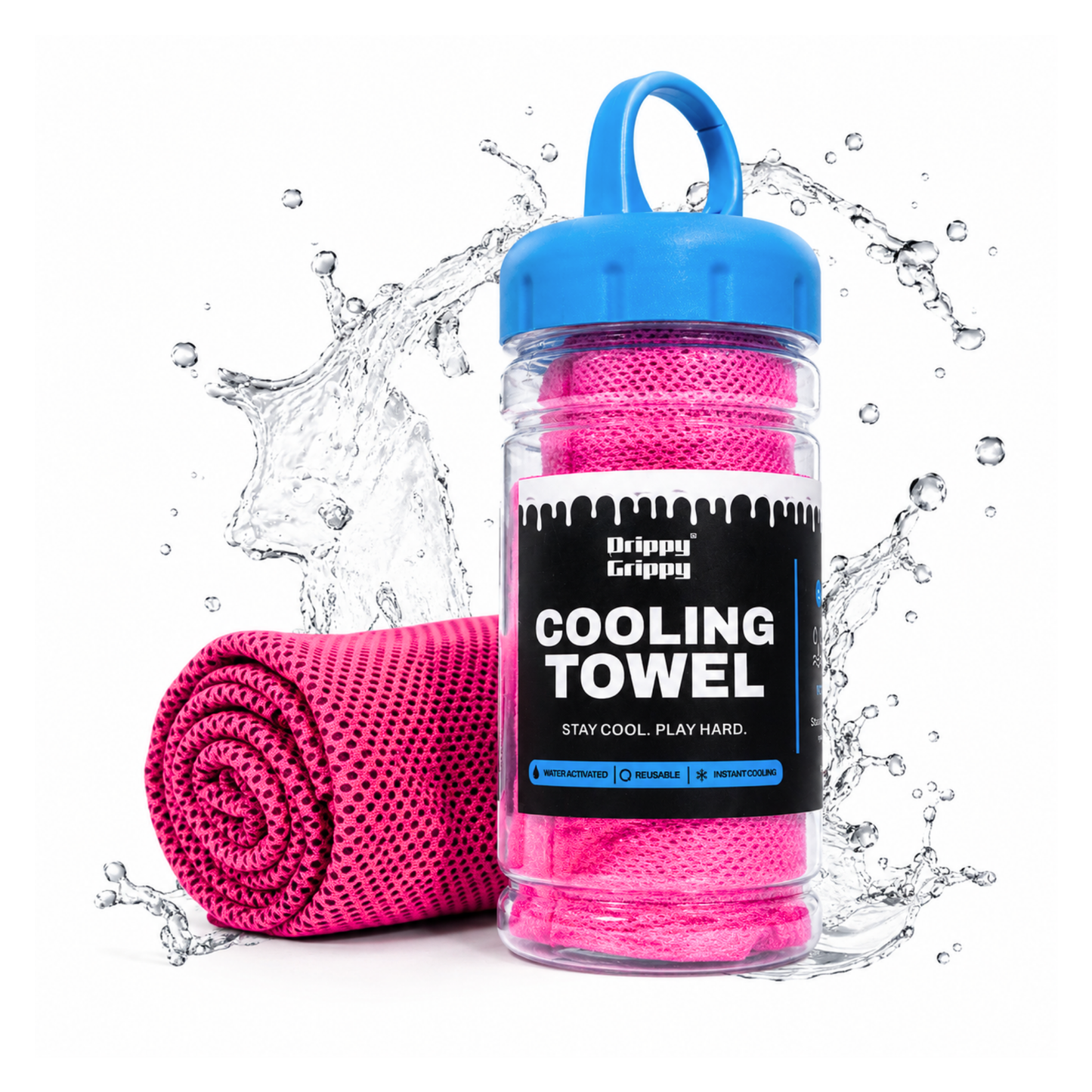 Drippy Grippy Cooling Towel
