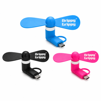Drippy Grippy Mini Cooling Fan