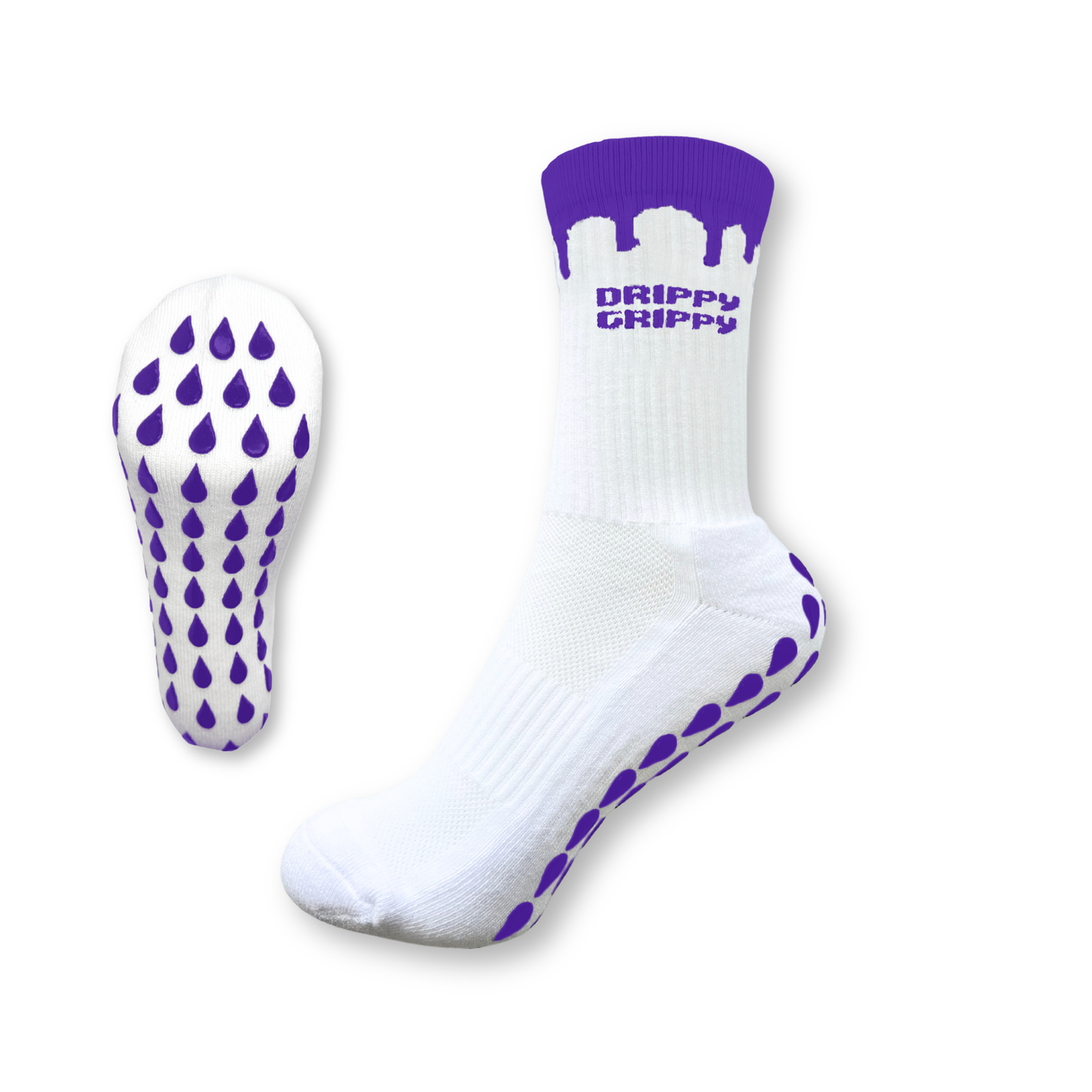 Drippy Grippy Performance Grip Sock