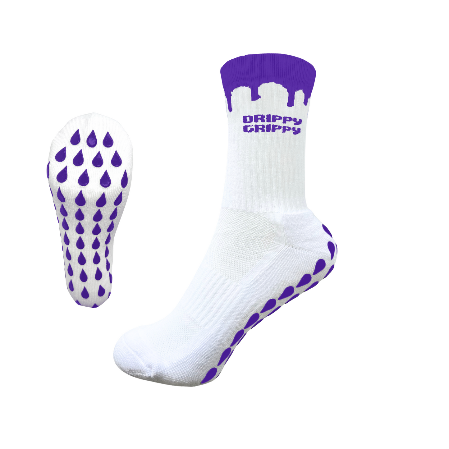 Drippy Grippy Performance Grip Sock